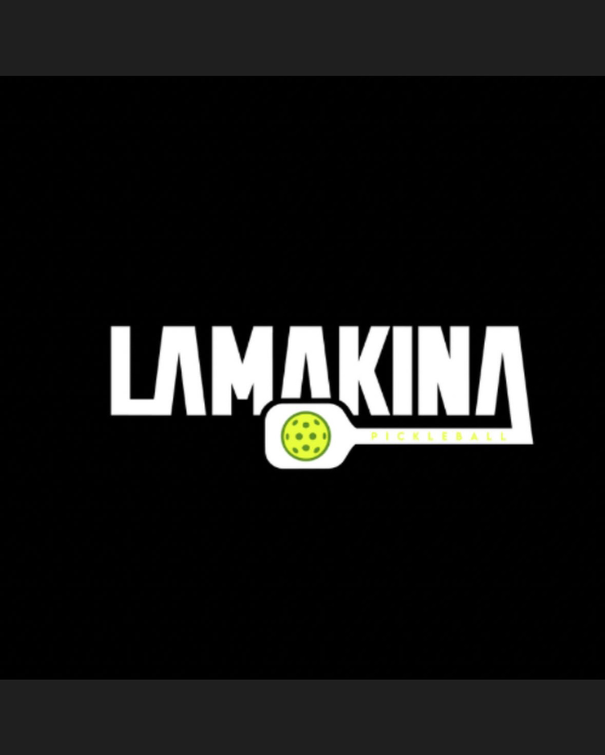 LaMakina Pickleball logo